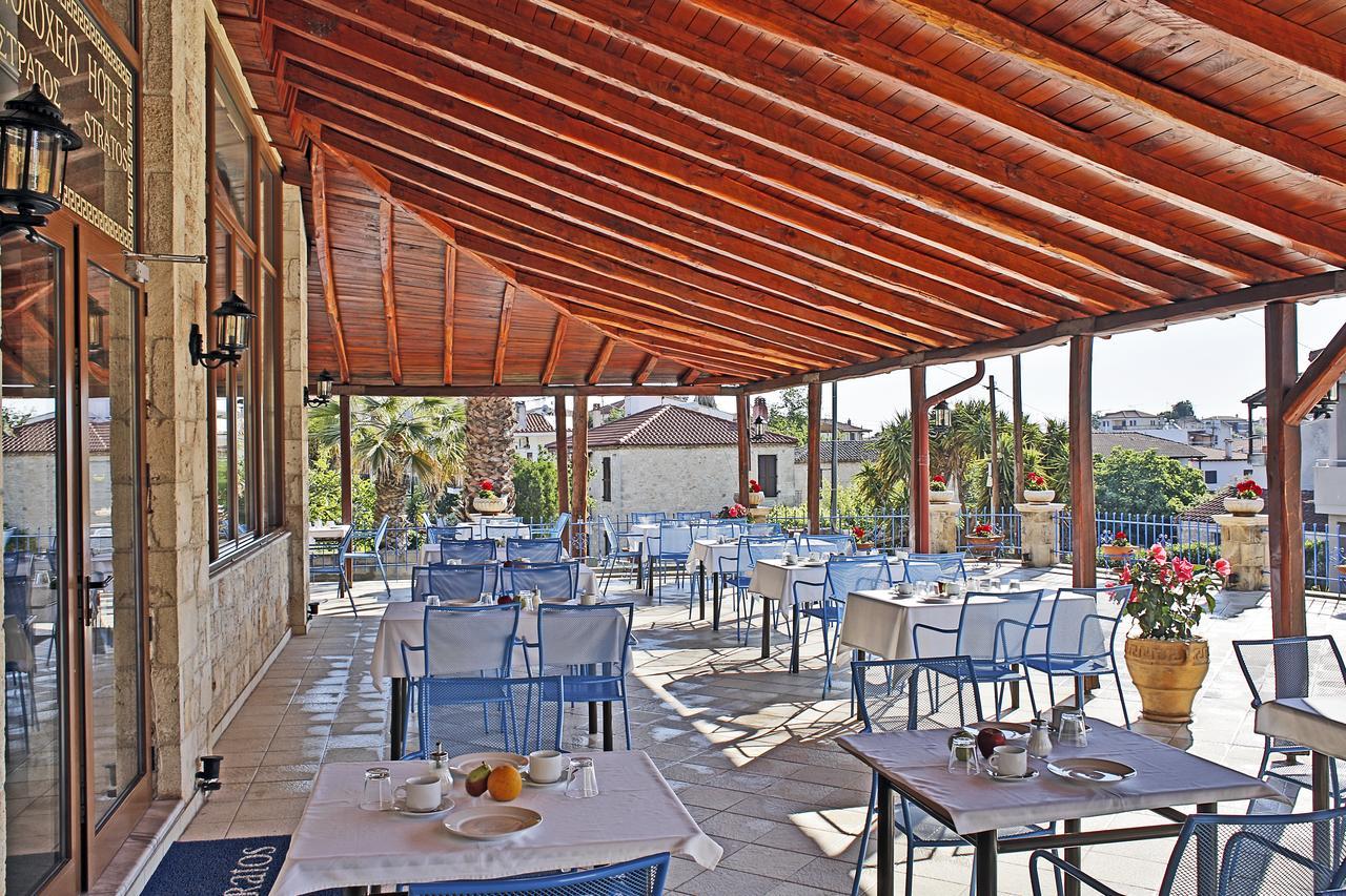 Stratos Hotel Афитос Экстерьер фото
